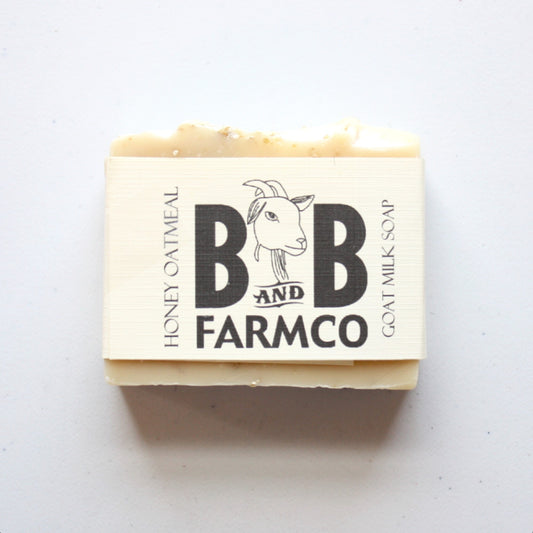 Honey Oatmeal Handmade Goat Milk Soap - Made in the USA