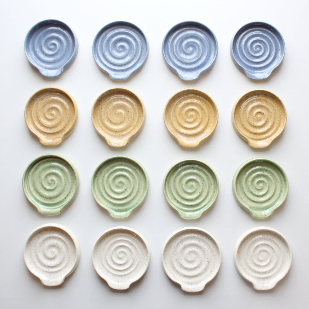 Handmade Pottery Spoon Rest - Made in the USA