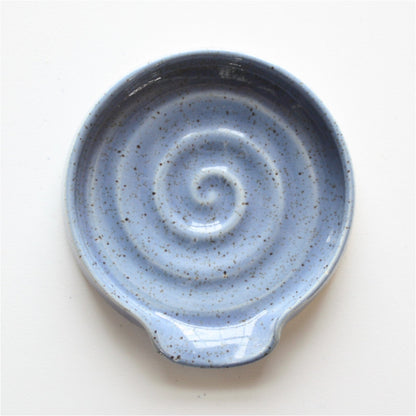 Handmade Pottery Spoon Rest - Made in the USA
