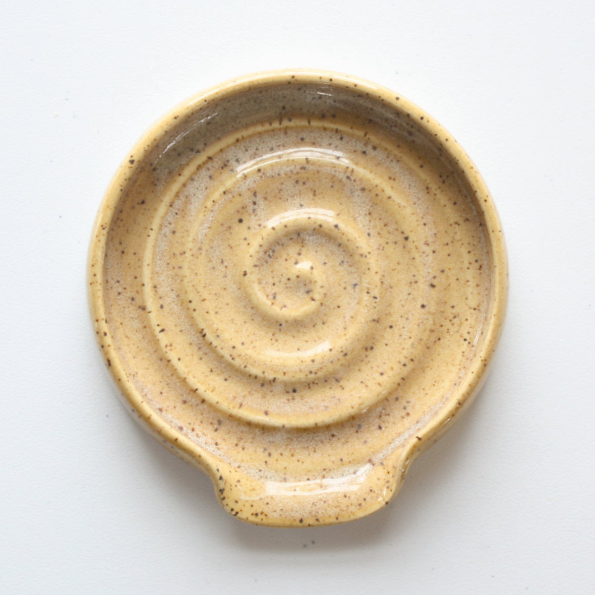 Handmade Pottery Spoon Rest - Made in the USA