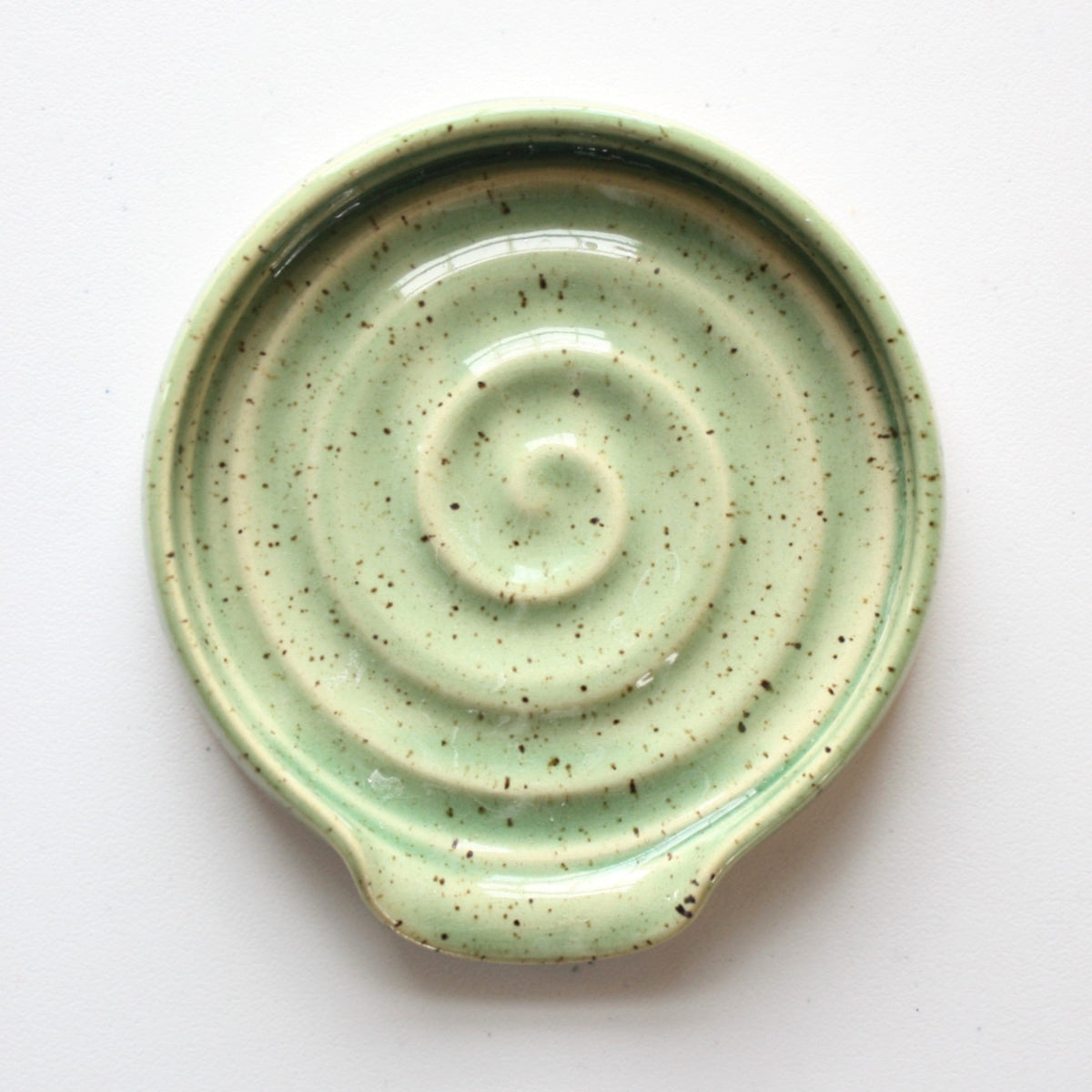 Handmade Pottery Spoon Rest - Made in the USA