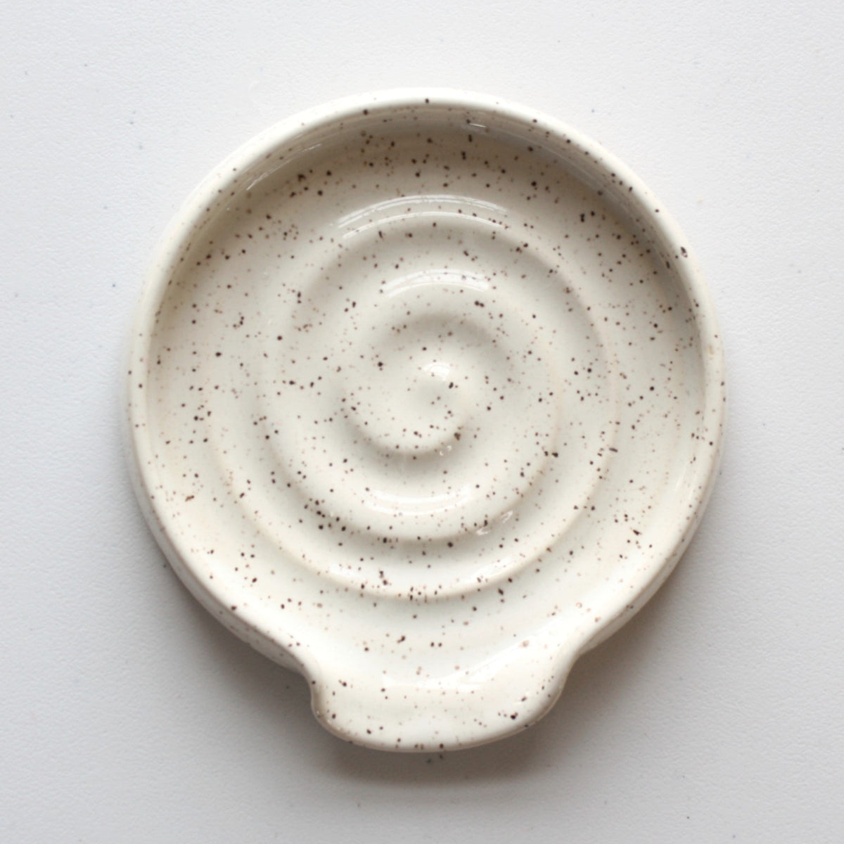 Handmade Pottery Spoon Rest - Made in the USA