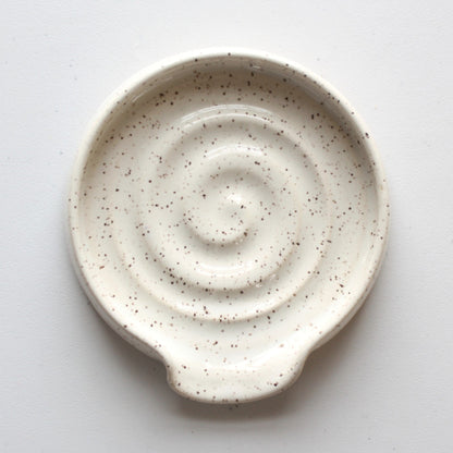 Handmade Pottery Spoon Rest - Made in the USA