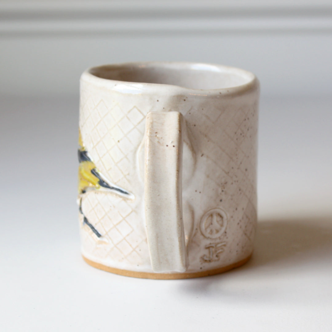 Gold Finch Ceramic Mug - Made in the USA
