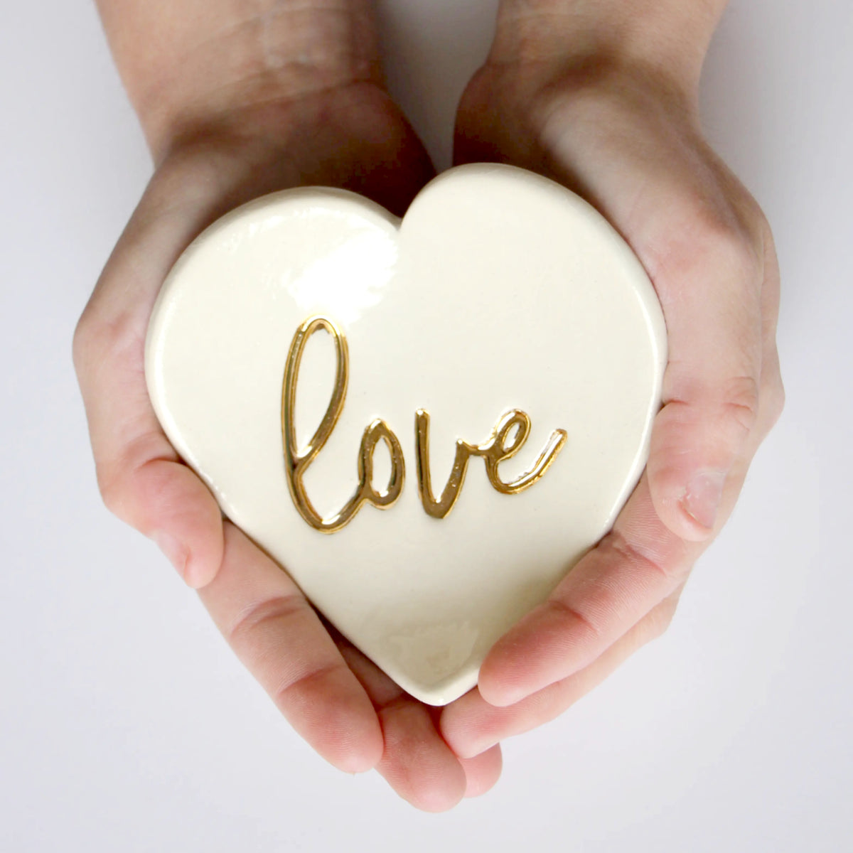 Stoneware Love Ring Dish - Made in the USA