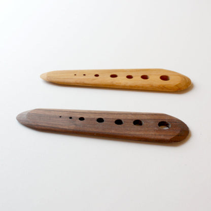 Handmade Wood Herb Stripper and Herb Scraper - Made in the USA