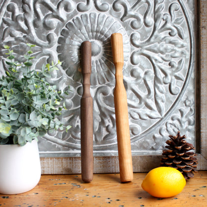 Handmade Wood Cocktail Muddler - Made in the USA
