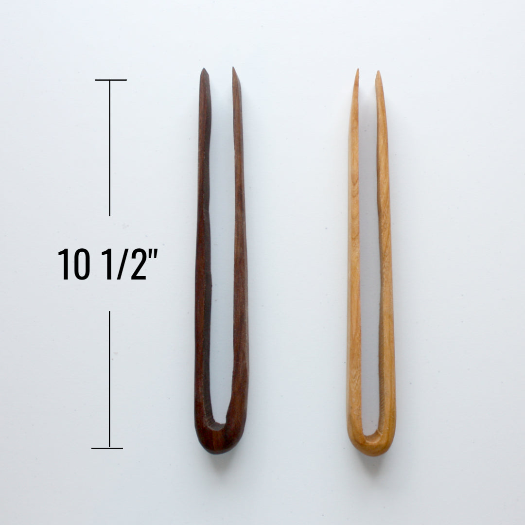 Handmade Wood Salad and Charcuterie Tongs - Made in the USA