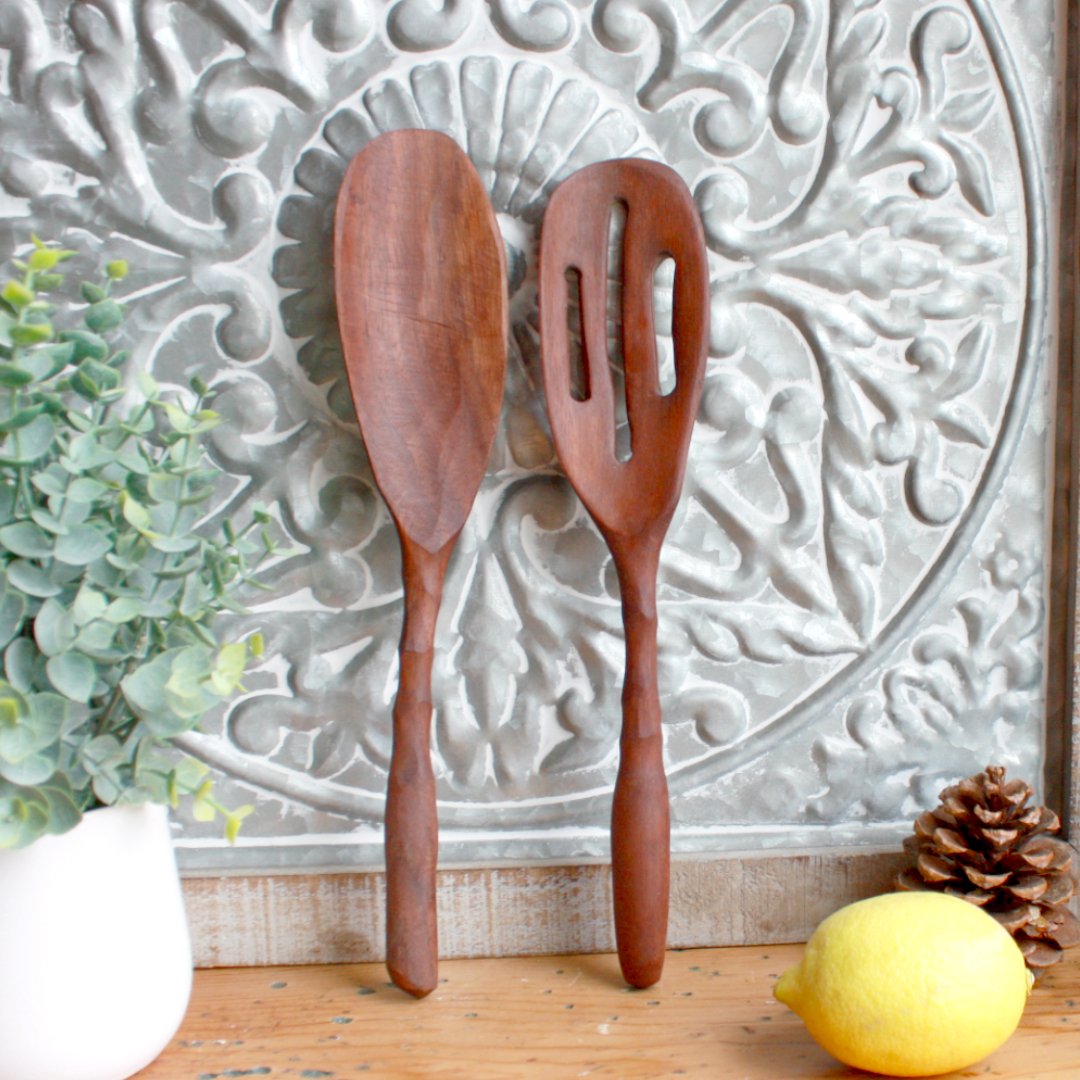 Handmade Wood Spoon Set - Made in the USA