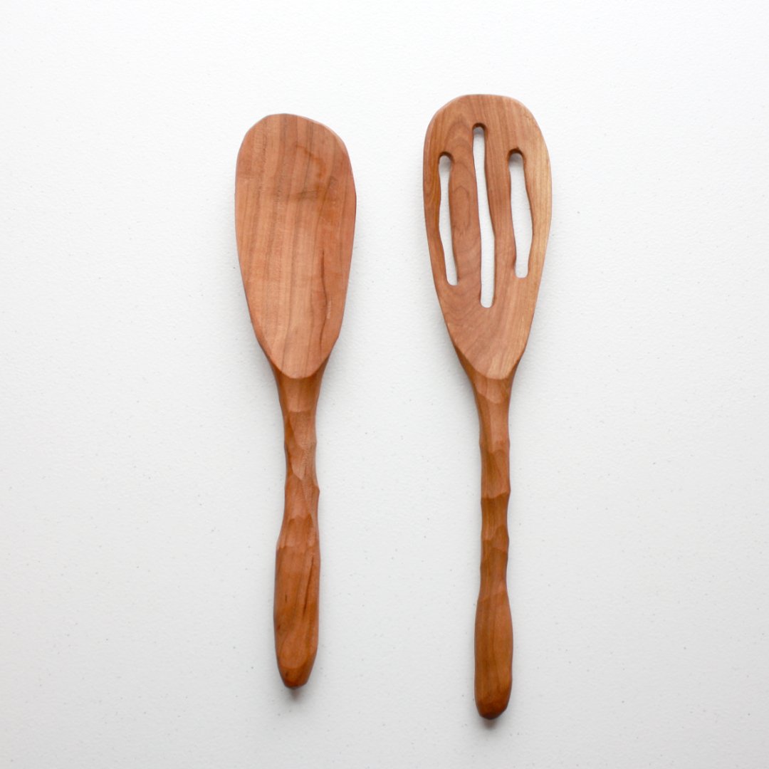 Handmade Wood Spoon Set - Made in the USA