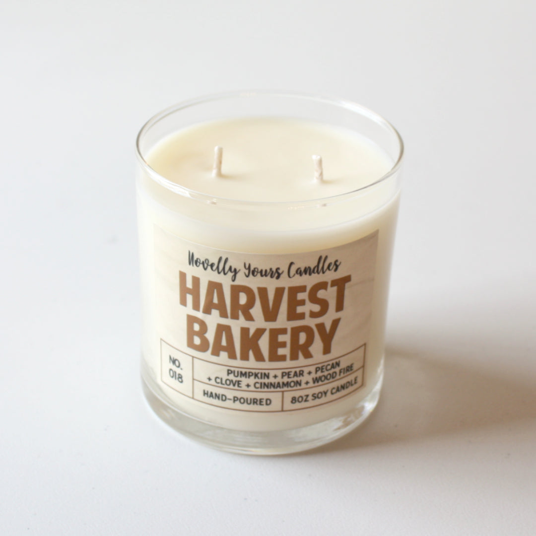 Novelly Yours - Harvest Bakery Soy Candle - Made in the USA