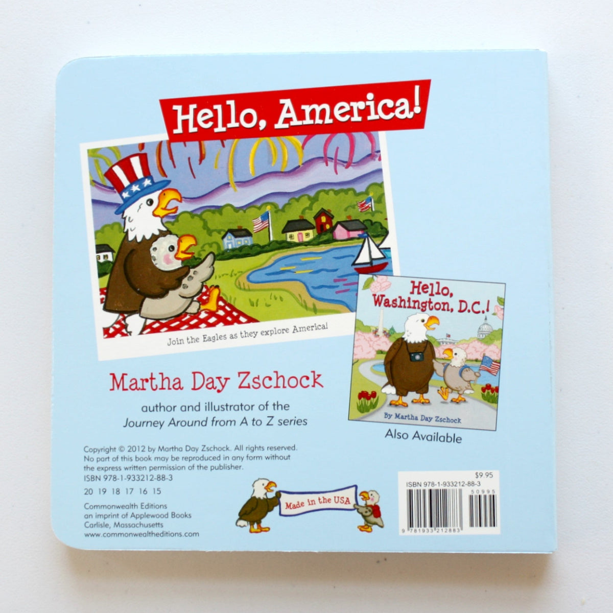 Hello America Kids Book - Made in the USA