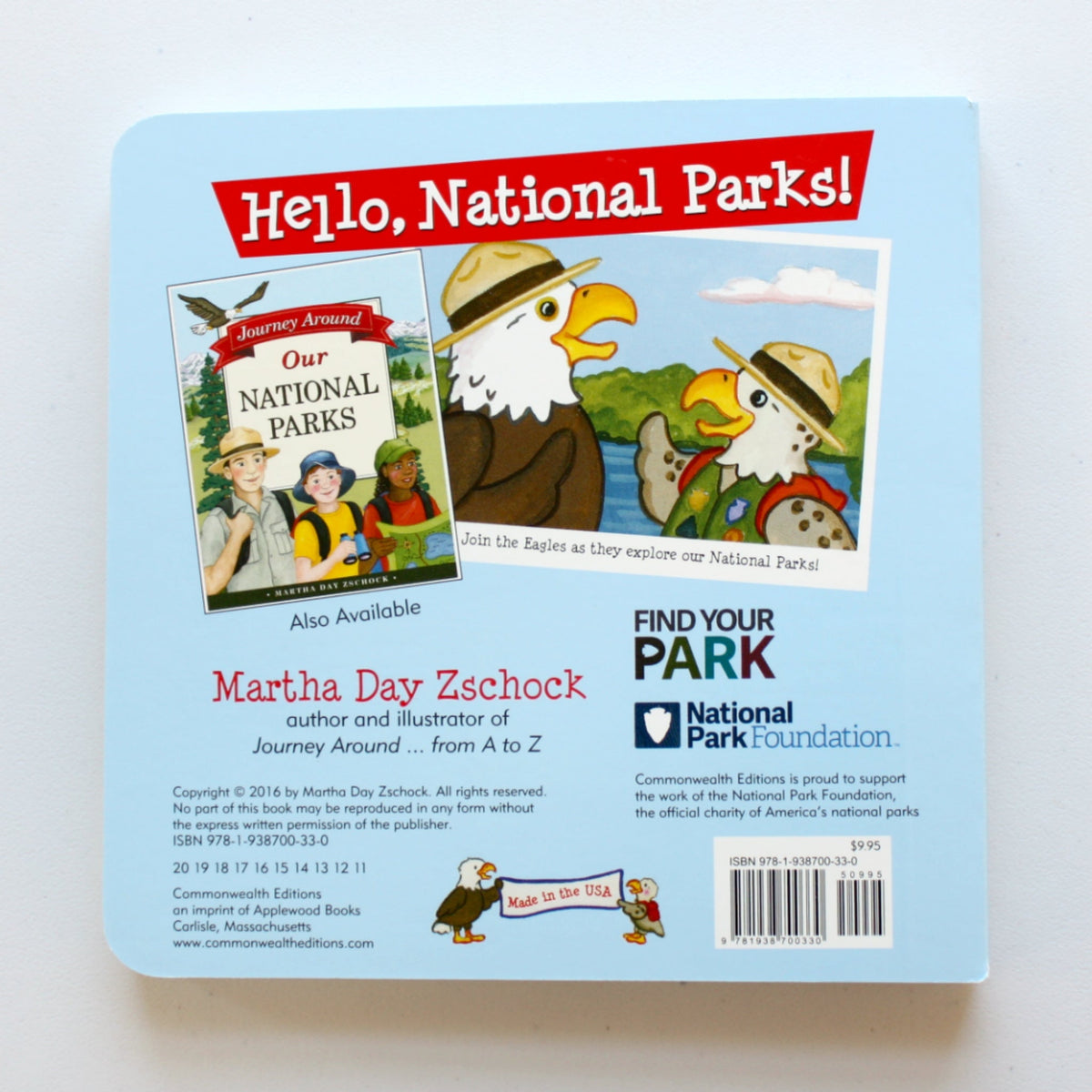 Hello National Parks Book - Made in the USA