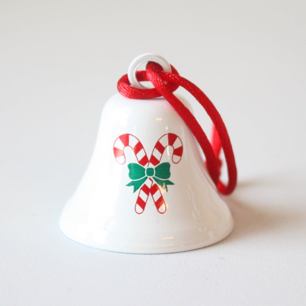 Set of 4 Christmas Bell Ornaments - Made in the USA