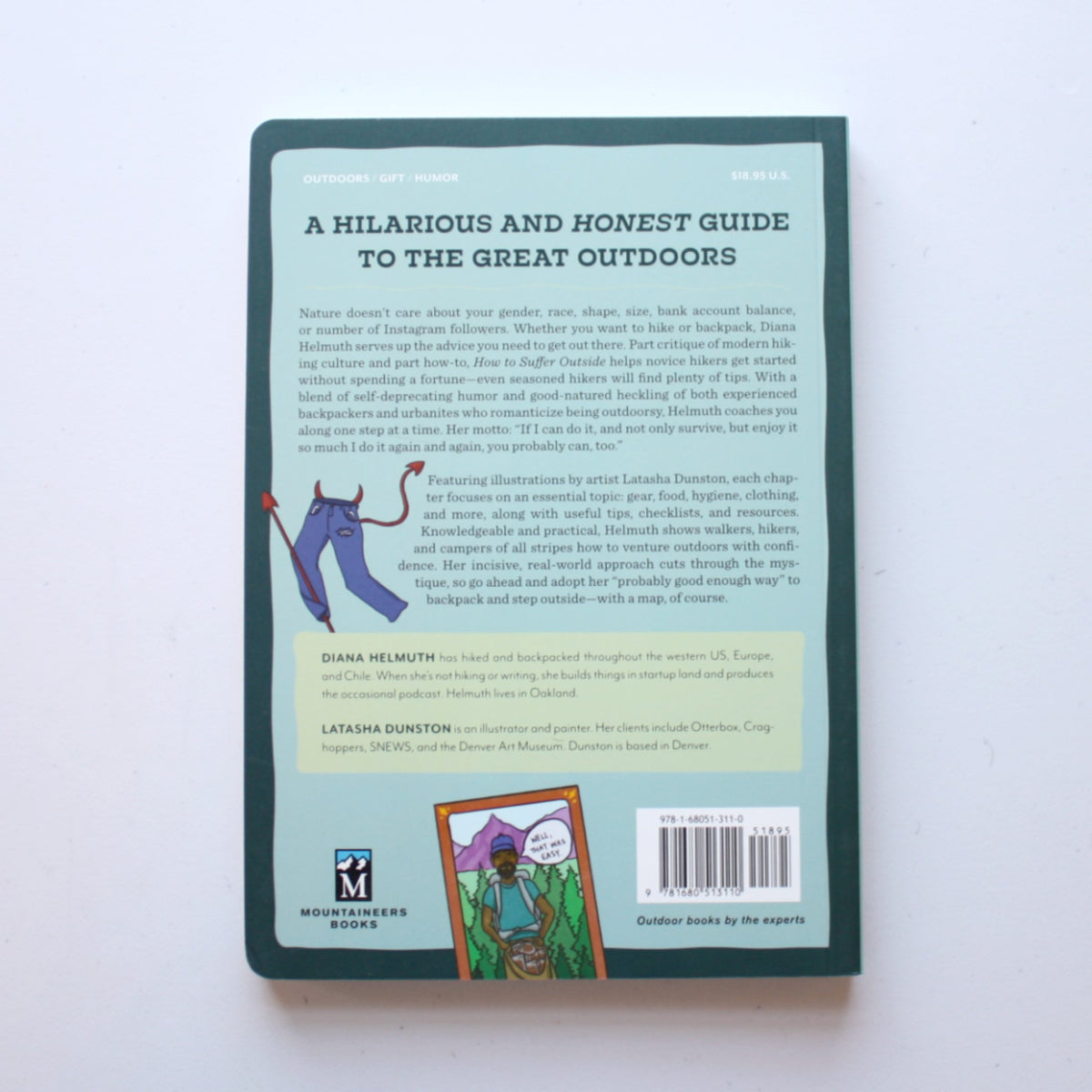 How to Suffer Outside: A Beginner's Guide to Hiking and Backpacking - Made in the USA