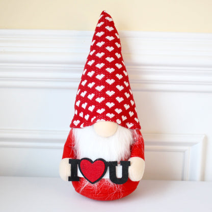 Handmade "I Love You" Gnome - Made in the USA