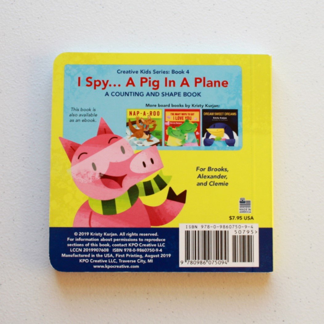 Adorable Kids Books by Kristy Kurjan - Made in the USA