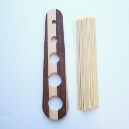 Large Handmade Multi Wood Pasta Measurer - Made in the USA