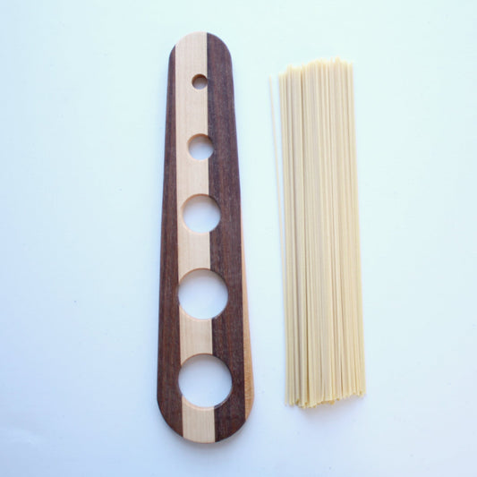 Large Handmade Multi Wood Pasta Measurer - Made in the USA