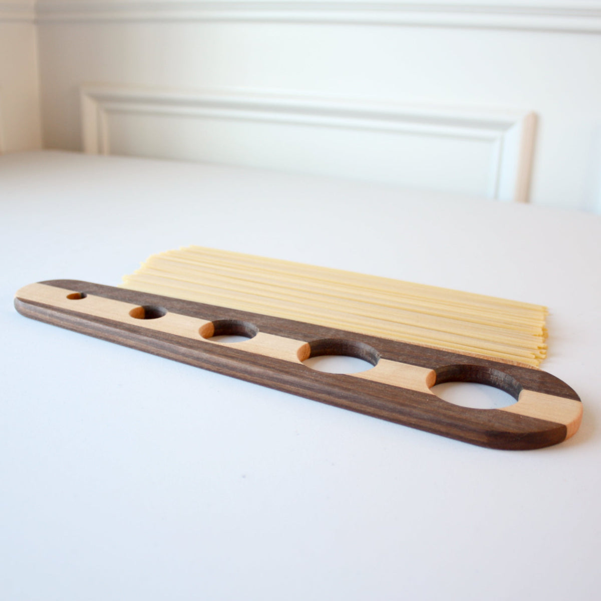 Large Handmade Multi Wood Pasta Measurer - Made in the USA