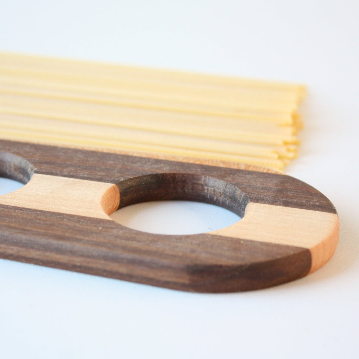 Large Handmade Multi Wood Pasta Measurer - Made in the USA