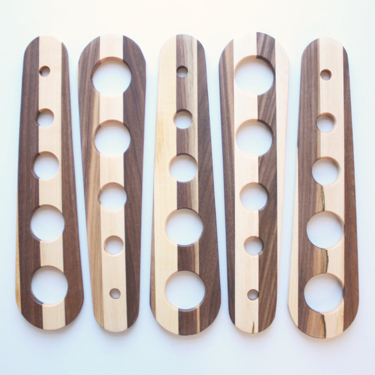 Large Handmade Multi Wood Pasta Measurer - Made in the USA