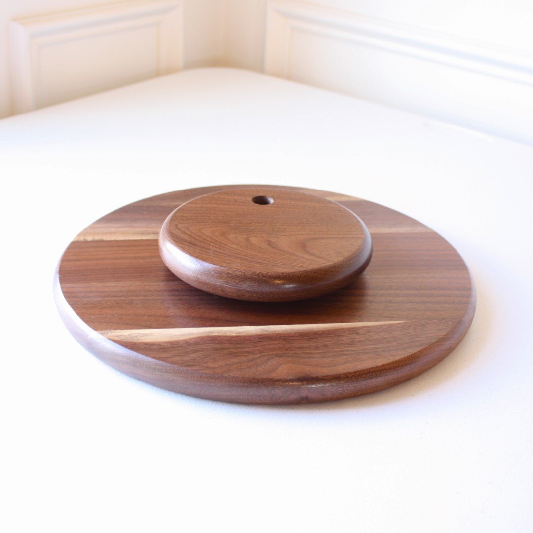 Hardwood Lazy Susan - Made in the USA