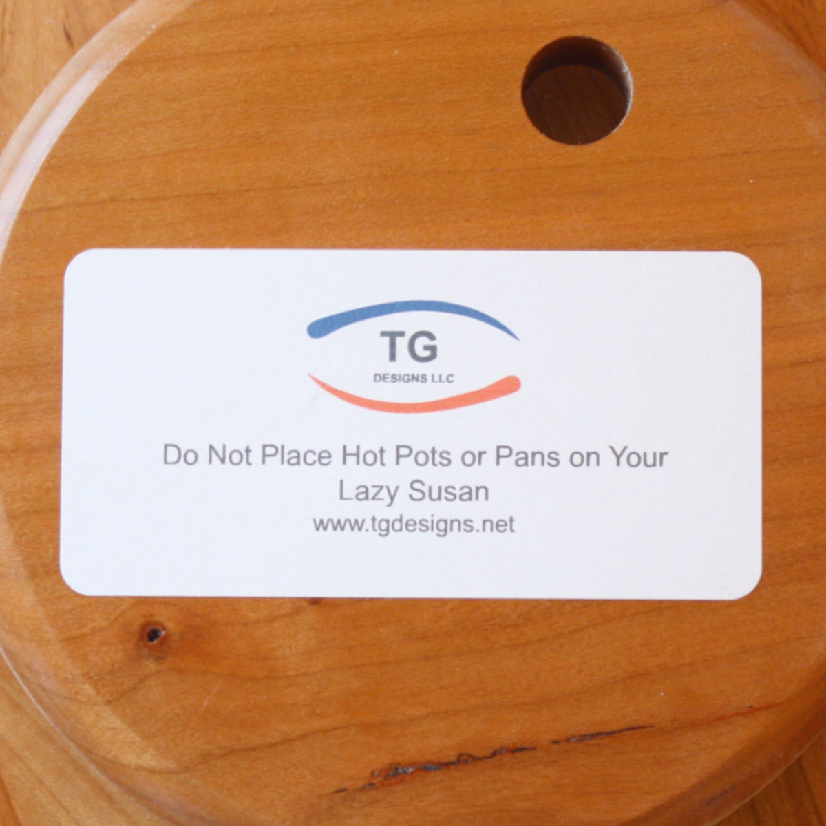 Hardwood Lazy Susan - Made in the USA