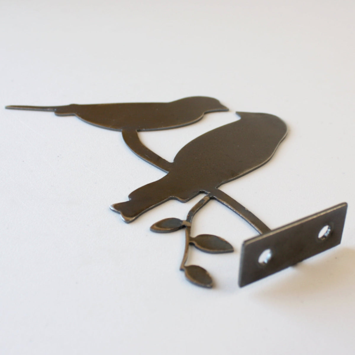 Love Birds Metal Bird Statue - Made in the USA