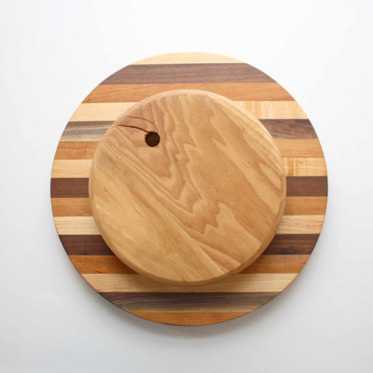 Multi Wood Lazy Susans - Made in the USA