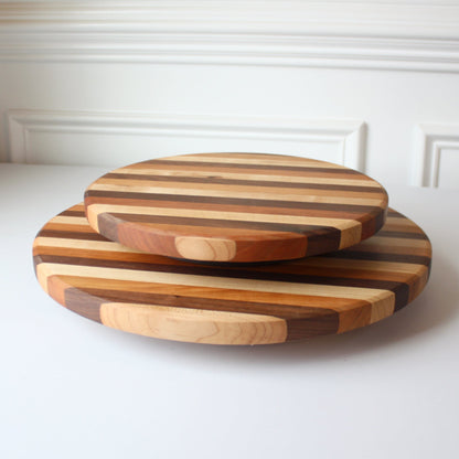 Multi Wood Lazy Susans - Made in the USA