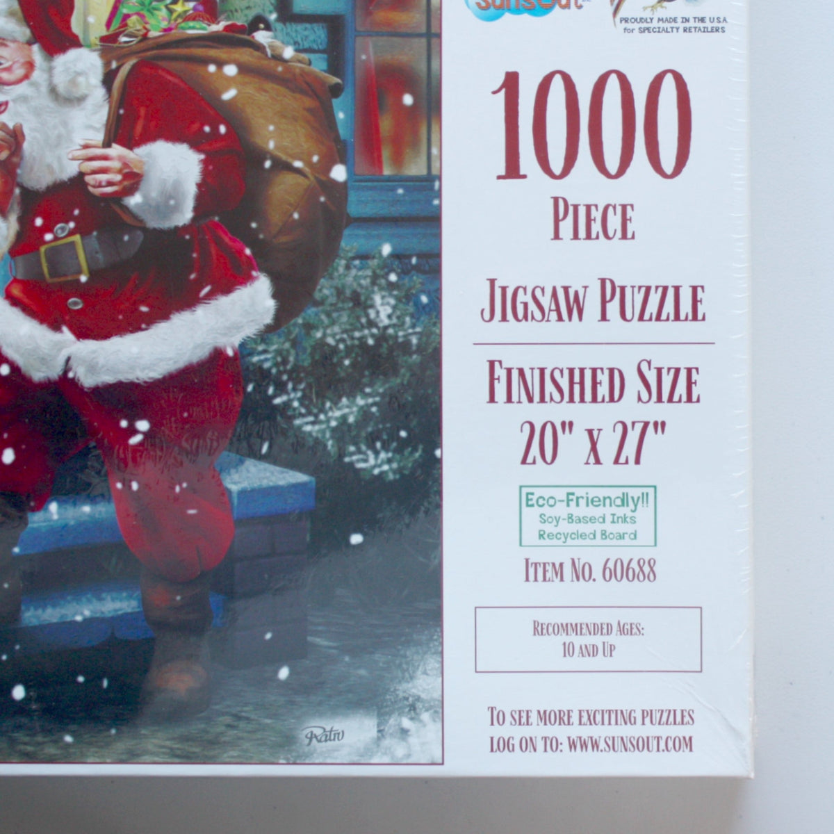 Not a Word Santa Puzzle - Made in the USA