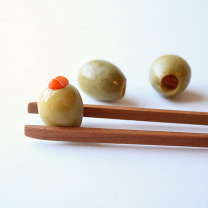 Handmade Wooden Olive Tongs - Made in the USA