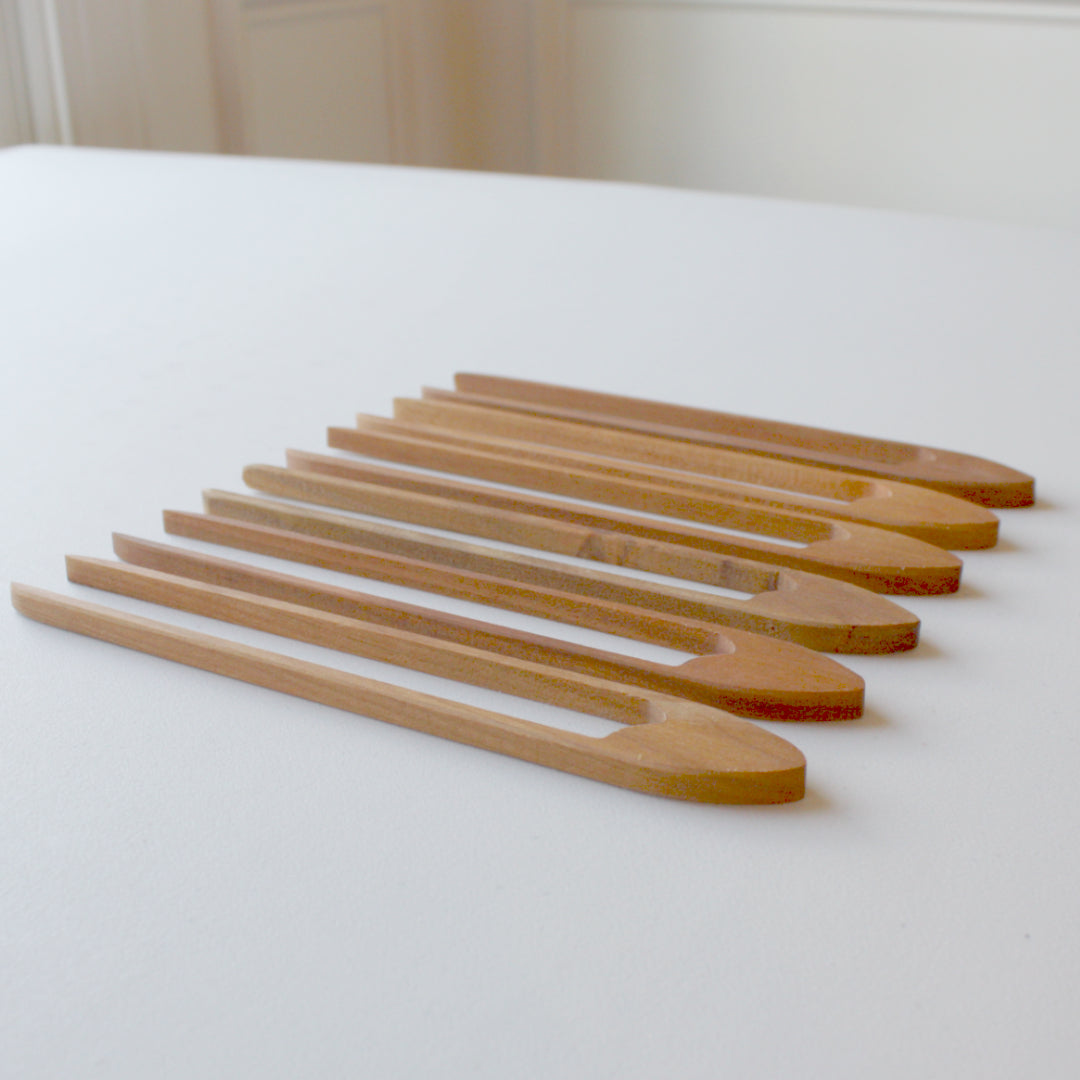 Handmade Wooden Olive Tongs - Made in the USA