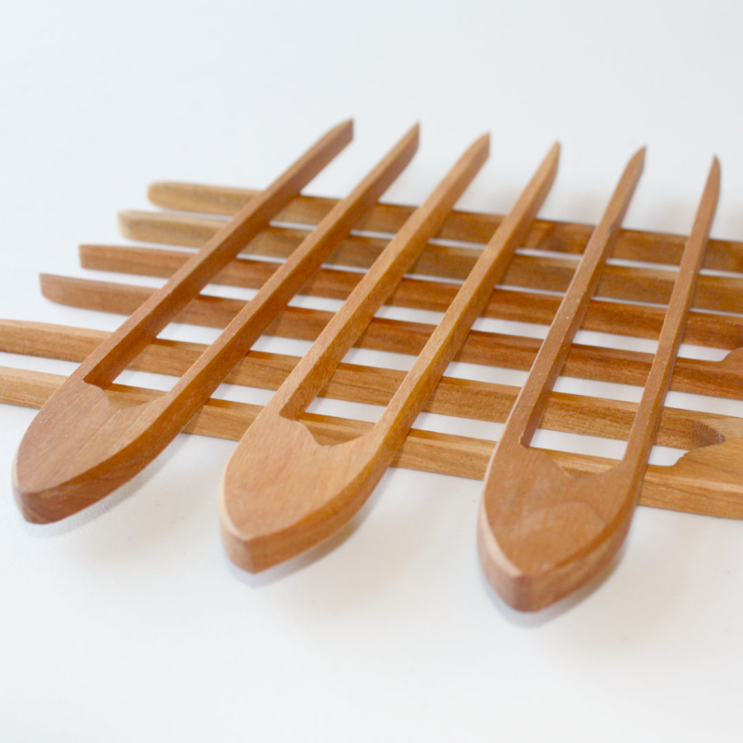 Handmade Wooden Olive Tongs - Made in the USA