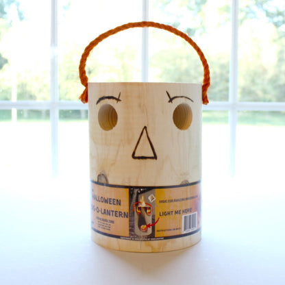 OneLogFire - Halloween Log-O-Lantern - Made in the USA
