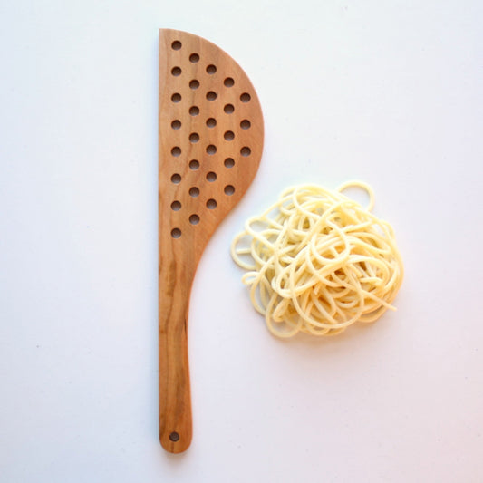 Handmade Wooden Pot Strainer - Made in the USA