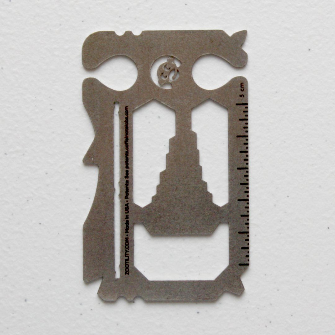 PocketMonkey X - Credit Card Multi Tool - Made in the USA