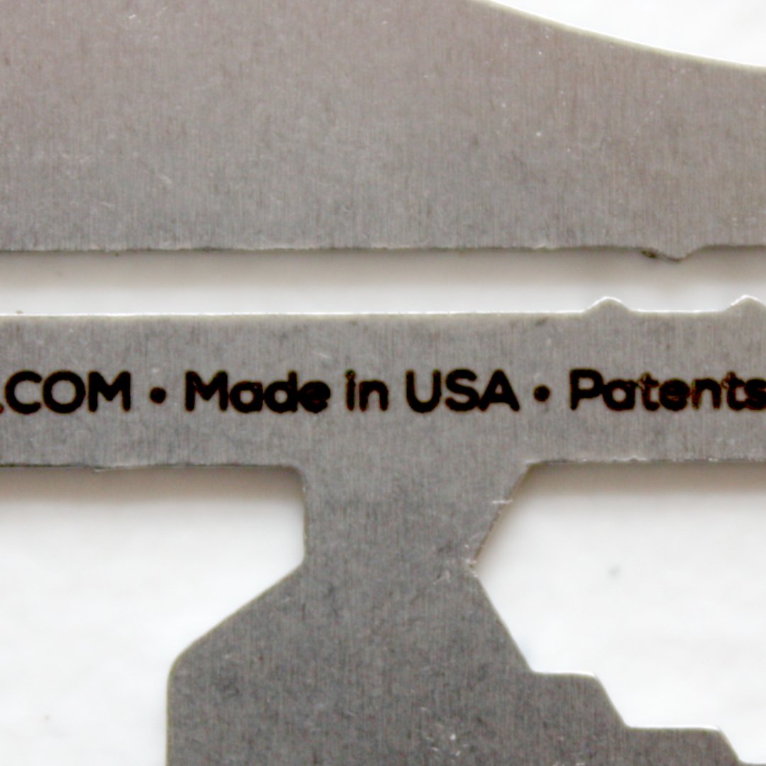 PocketMonkey X - Credit Card Multi Tool - Made in the USA