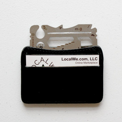 PocketMonkey X - Credit Card Multi Tool - Made in the USA