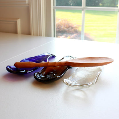 Upcycled Beer Bottle Spoon Rest - Made in the USA