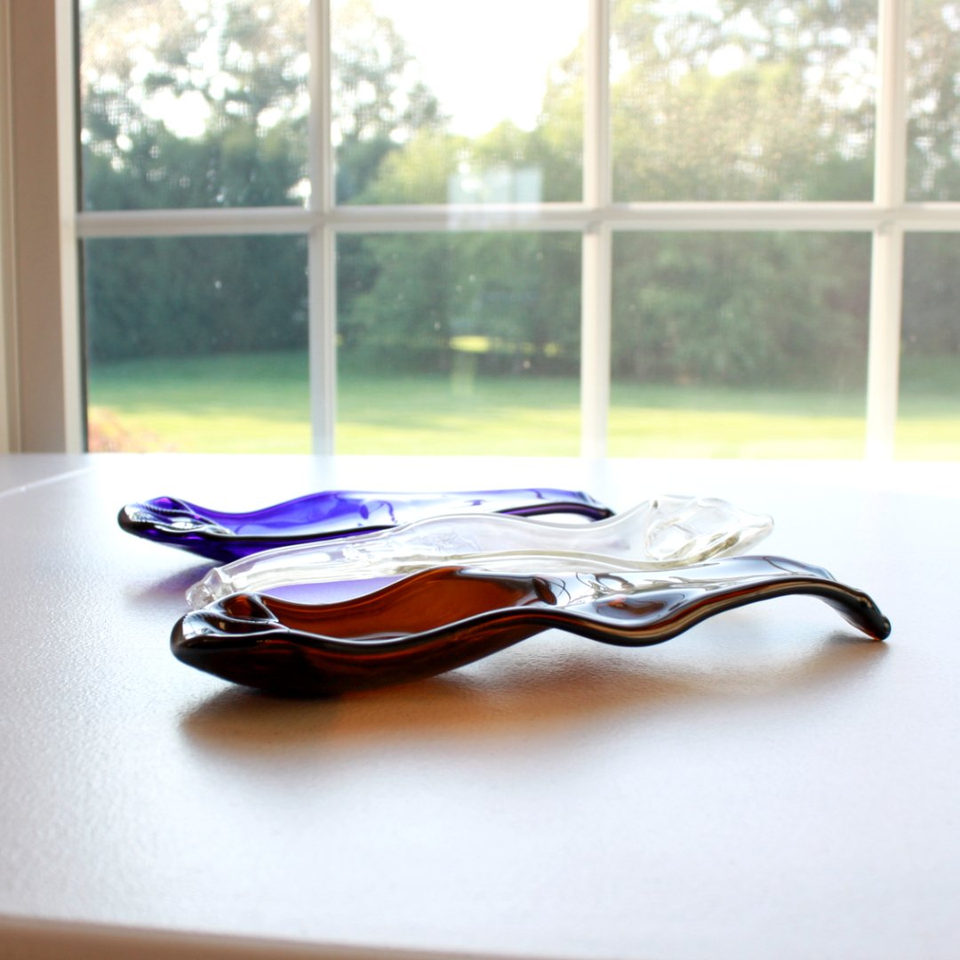 Upcycled Beer Bottle Spoon Rest - Made in the USA