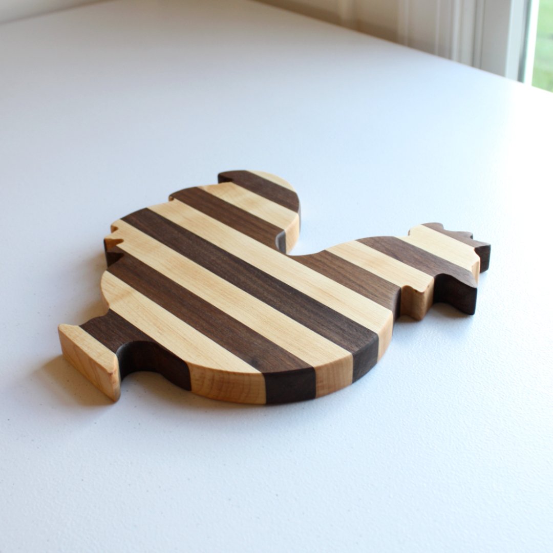 Rooster Cutting Board and Charcuterie Board - Made in the USA