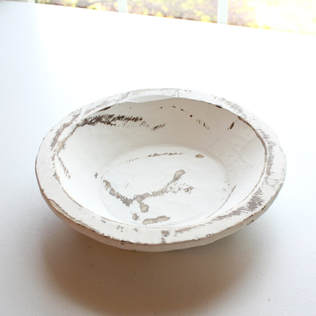 Handmade Wood Round Bowl - Made in the USA