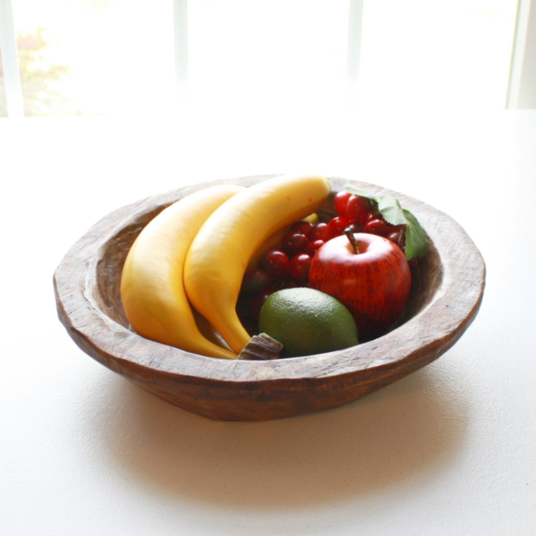 Handmade Wood Round Bowl - Made in the USA