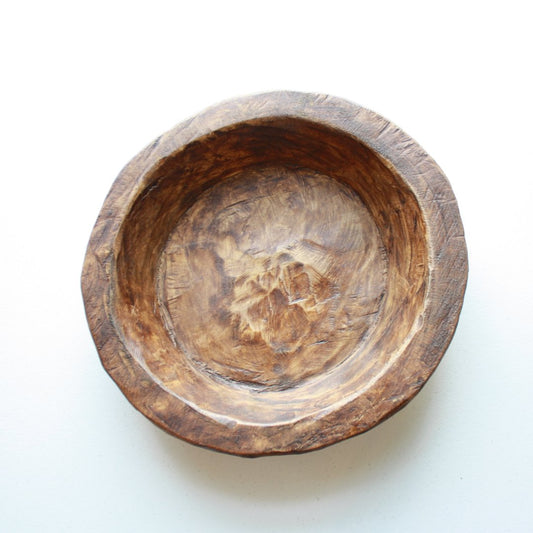 Handmade Wood Round Bowl - Made in the USA