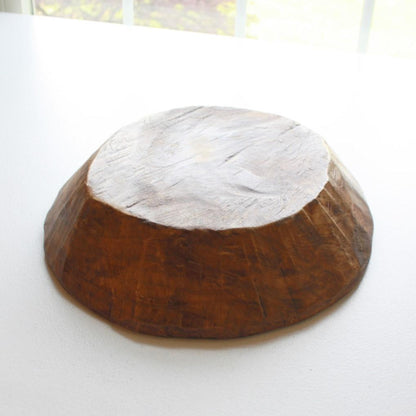 Handmade Wood Round Bowl - Made in the USA