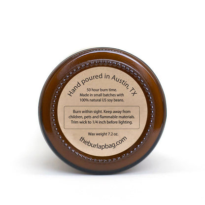 The Burlap Bag Soy Candle - Cupid Toots - Made in the USA