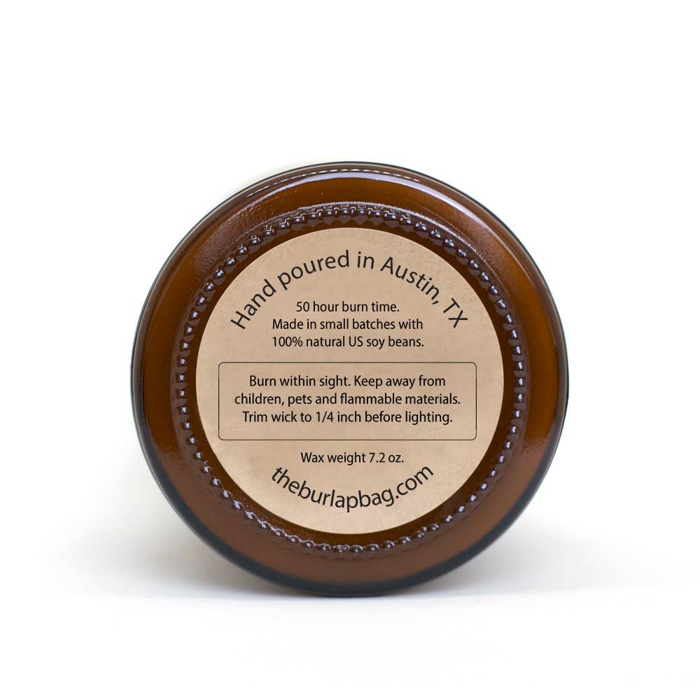The Burlap Bag Soy Candle - Crazy Cat Lady - Made in the USA