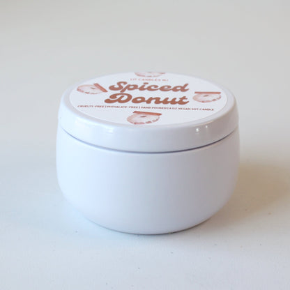 Spiced Donut Soy Candle - Made in the USA